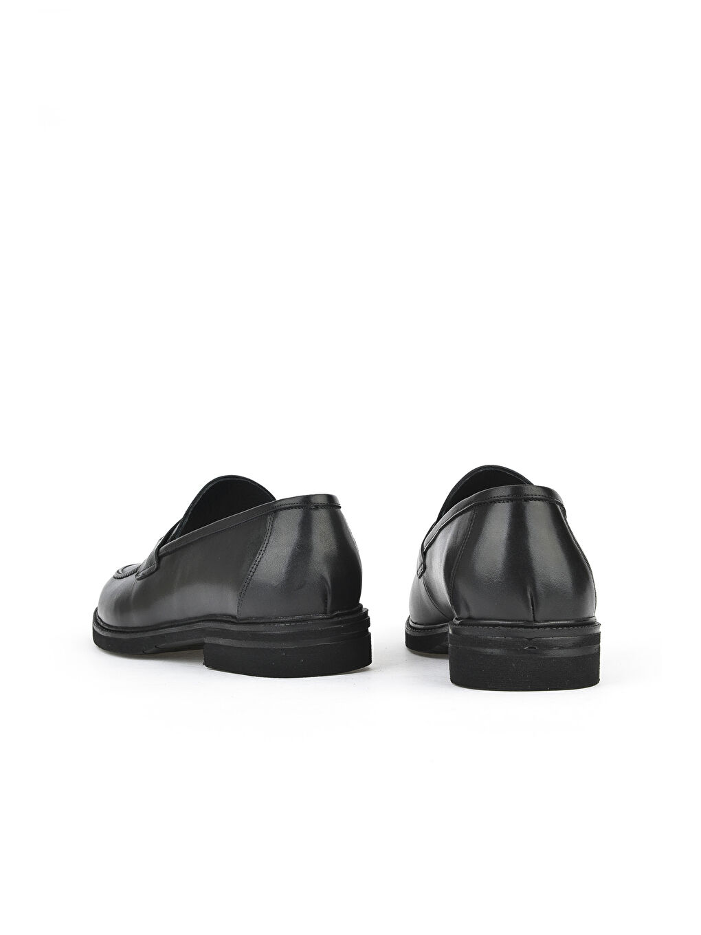 Erkek Hakiki Deri Klasik Ayakkabı 151985Z1602 Siyah-2