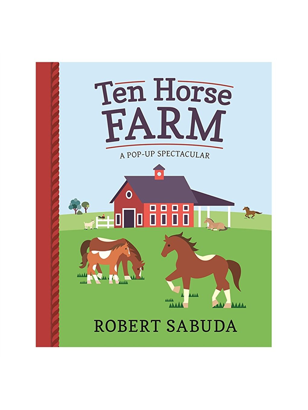 Walker Books Ten Horse Farm: A Pop-up Spectacular