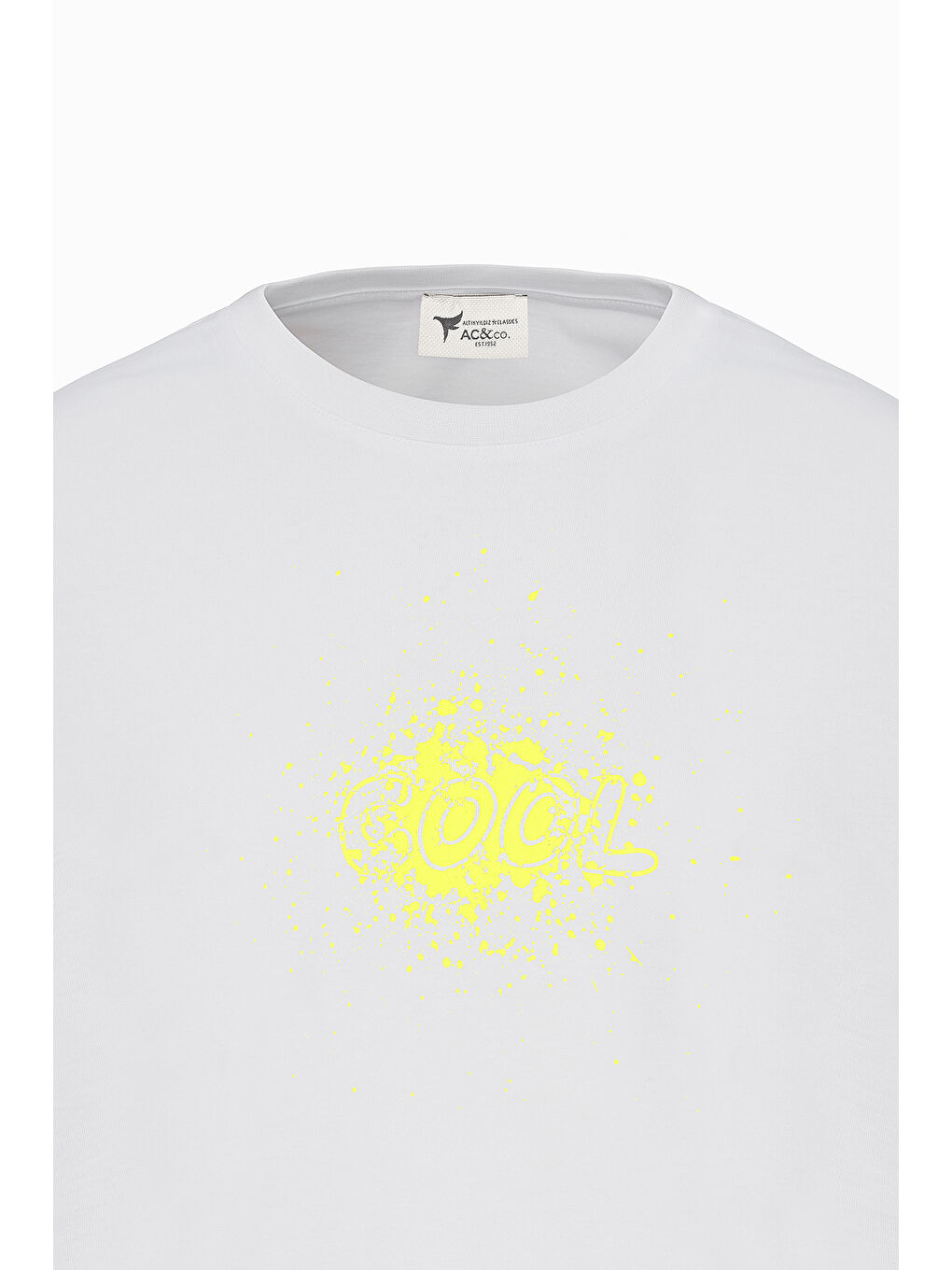 Erkek Gri Oversize Bol Kesim Bisiklet Yaka %100 Pamuk Sırt Baskılı Tişört-7