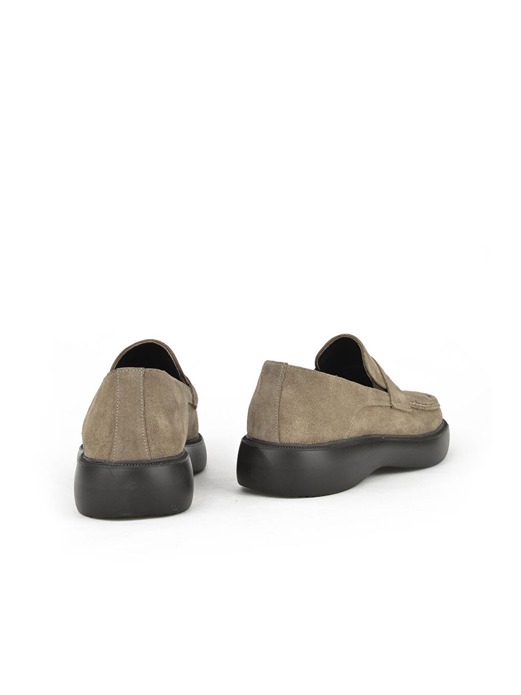 Bej Erkek Hakiki Deri Loafer Ayakkabı 133986Z4008 - Geniş Kalıp Kum-2
