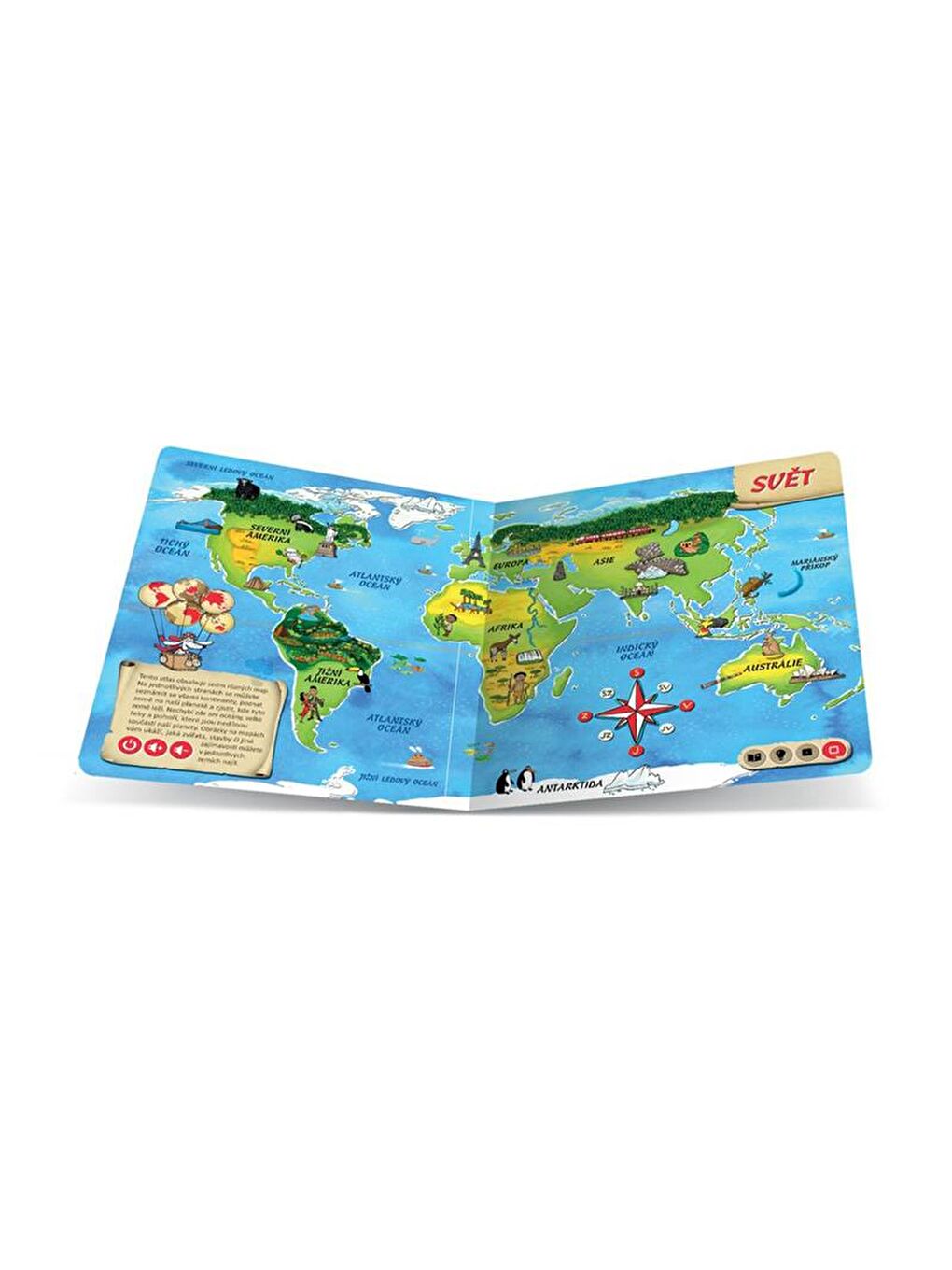 Tolki World Atlas Electronic Talking Pen with a Book - 5