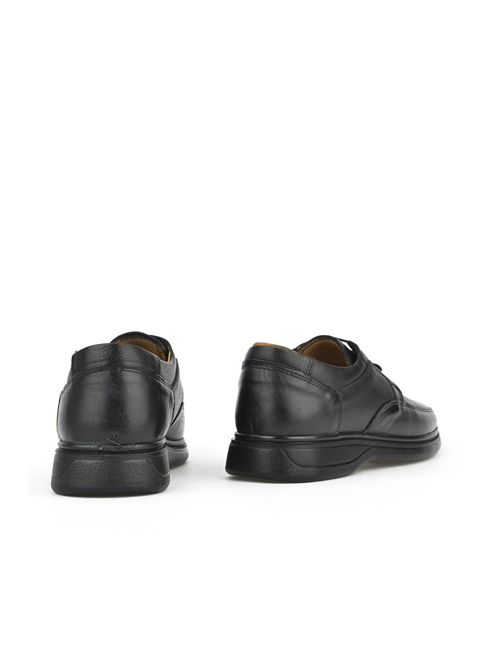 Erkek Hakiki Deri Konfor Ayakkabı 151423Z800 Siyah-2