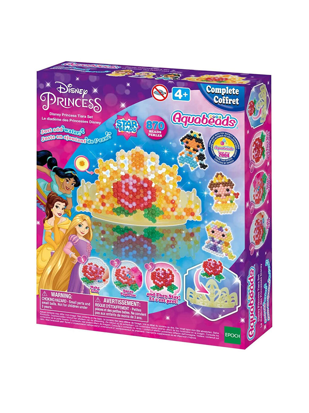 Aquabeads Renksiz Disney Prenses Taç Seti 31901