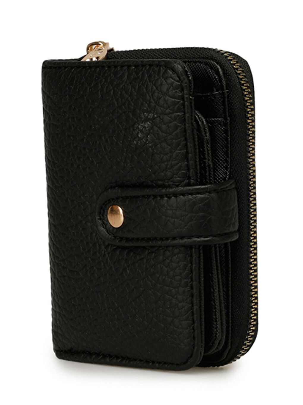 SOFT MINI 4FX Siyah Kadın Cüzdan-1