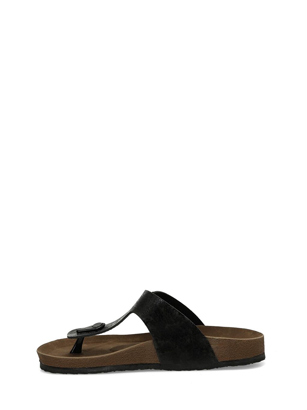 319854.Z 4FX Siyah Kadın Mantar Terlik-2