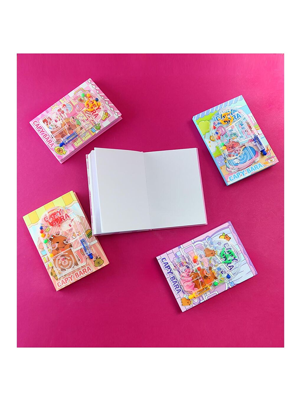 Temalı Mini Oyun Kapaklı Defter-1