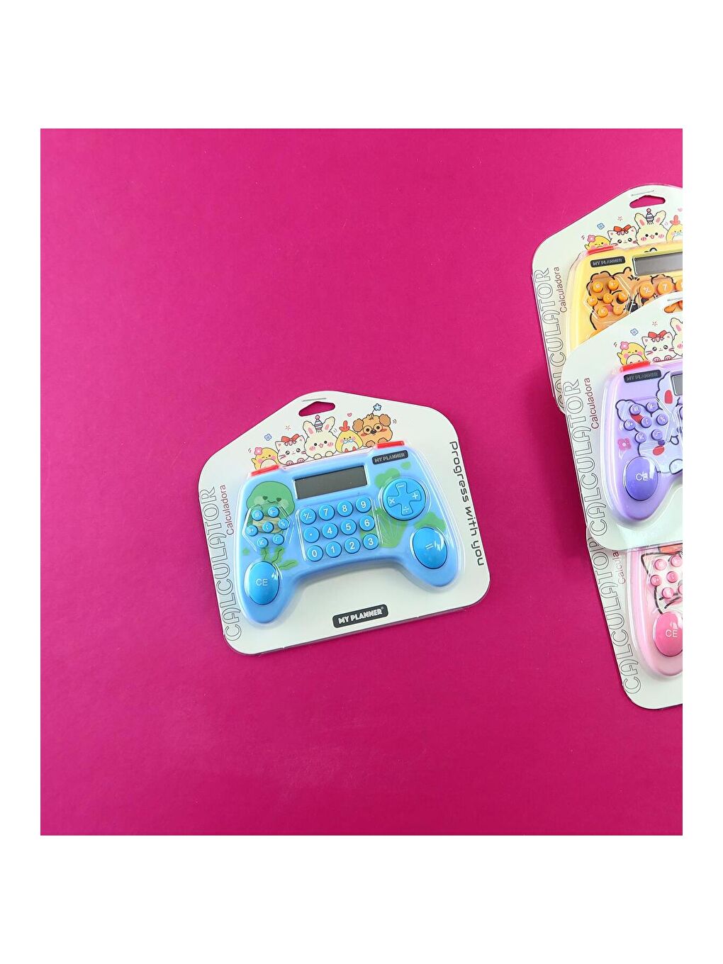 Oyun Konsol Tasarımlı Sevimli Hesap Makinesi