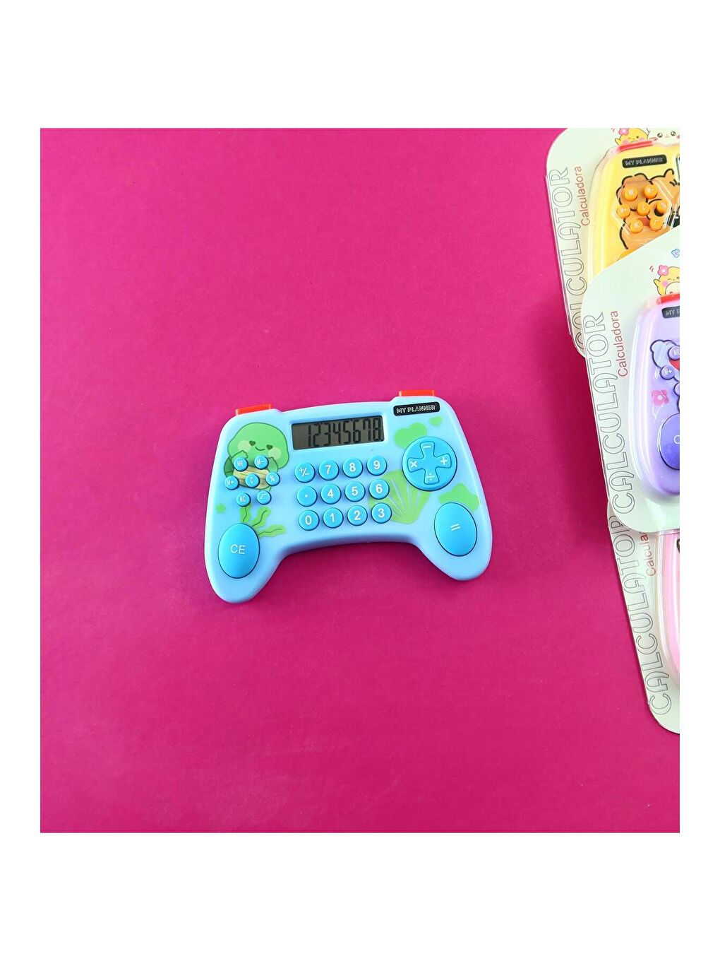 Oyun Konsol Tasarımlı Sevimli Hesap Makinesi-1