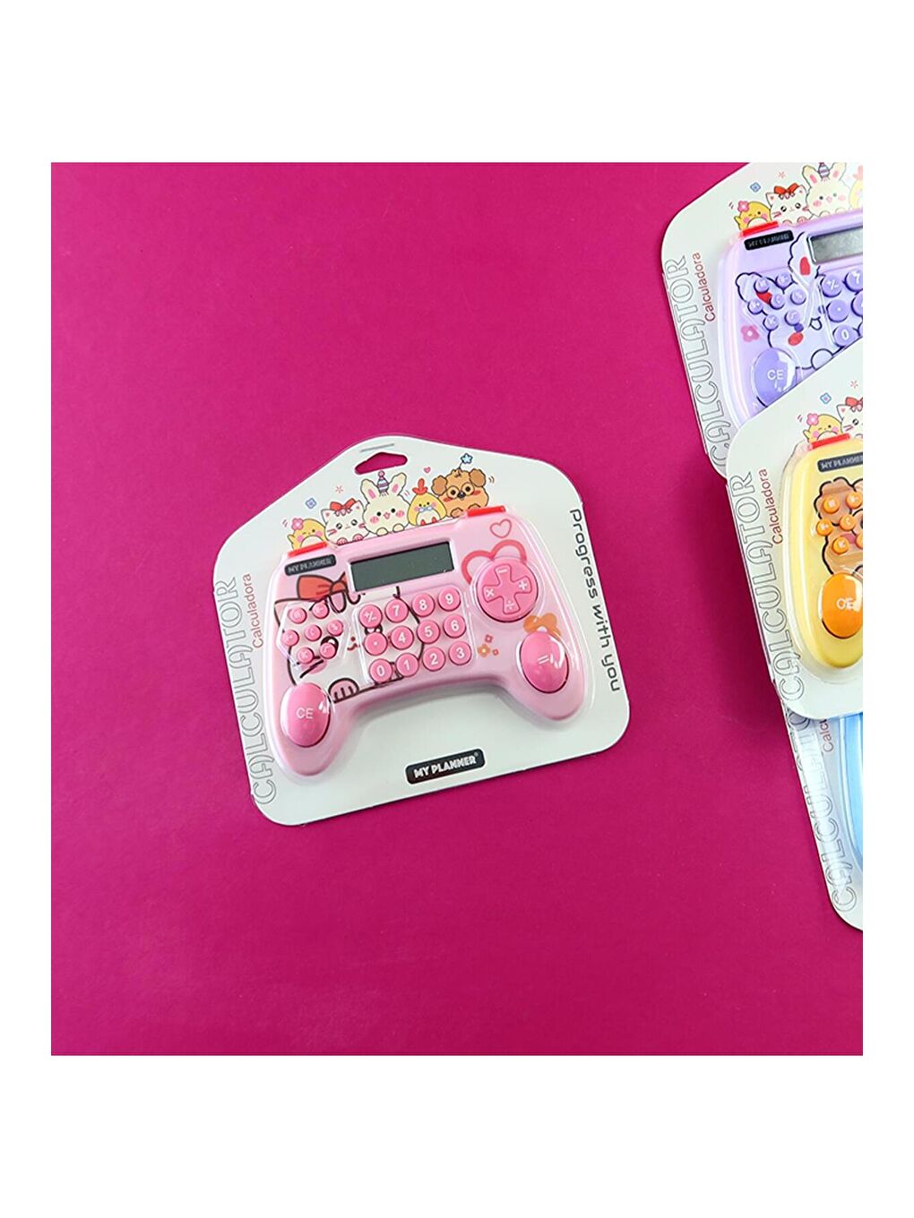 Oyun Konsol Tasarımlı Sevimli Hesap Makinesi