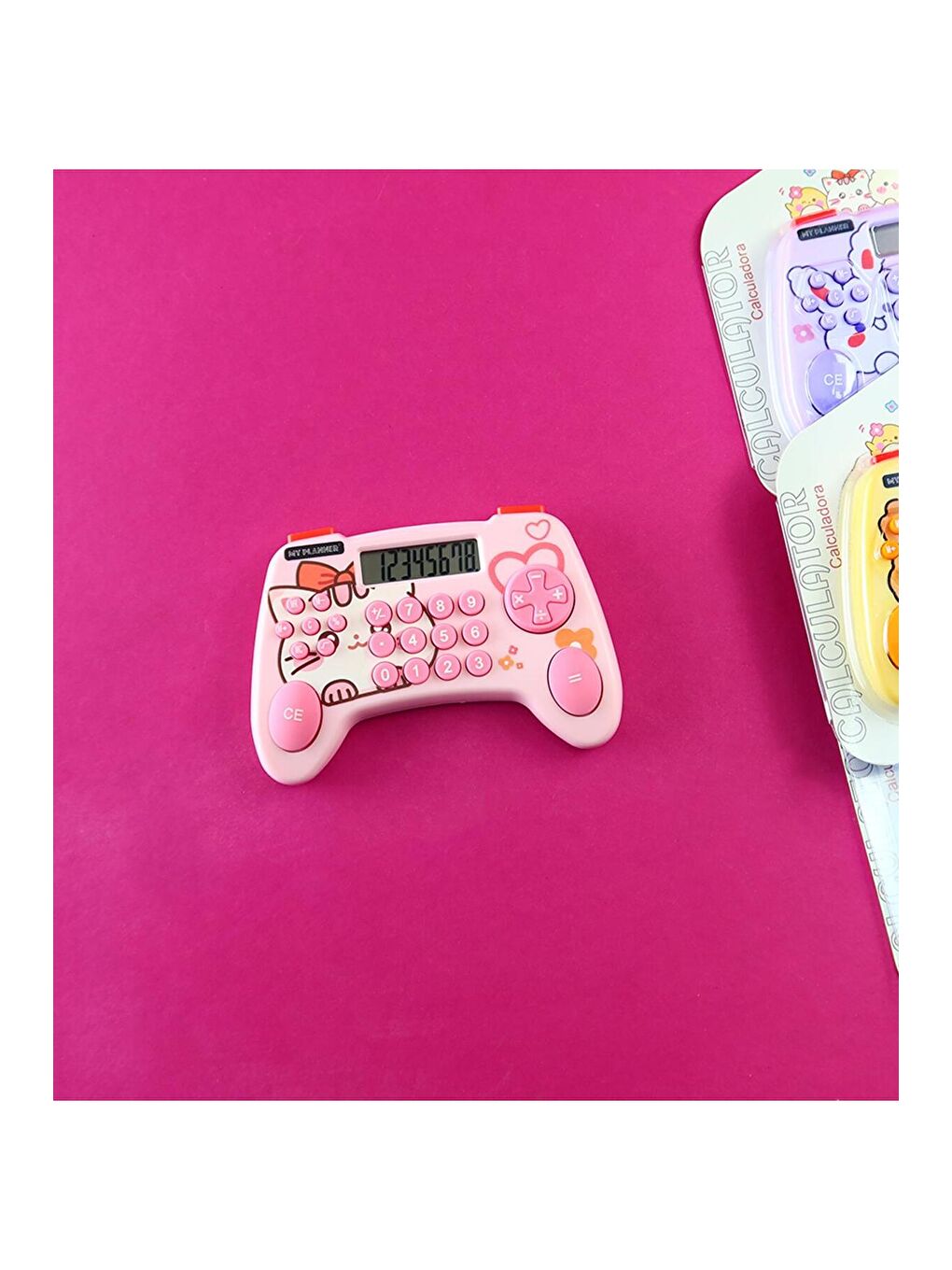 Oyun Konsol Tasarımlı Sevimli Hesap Makinesi-1