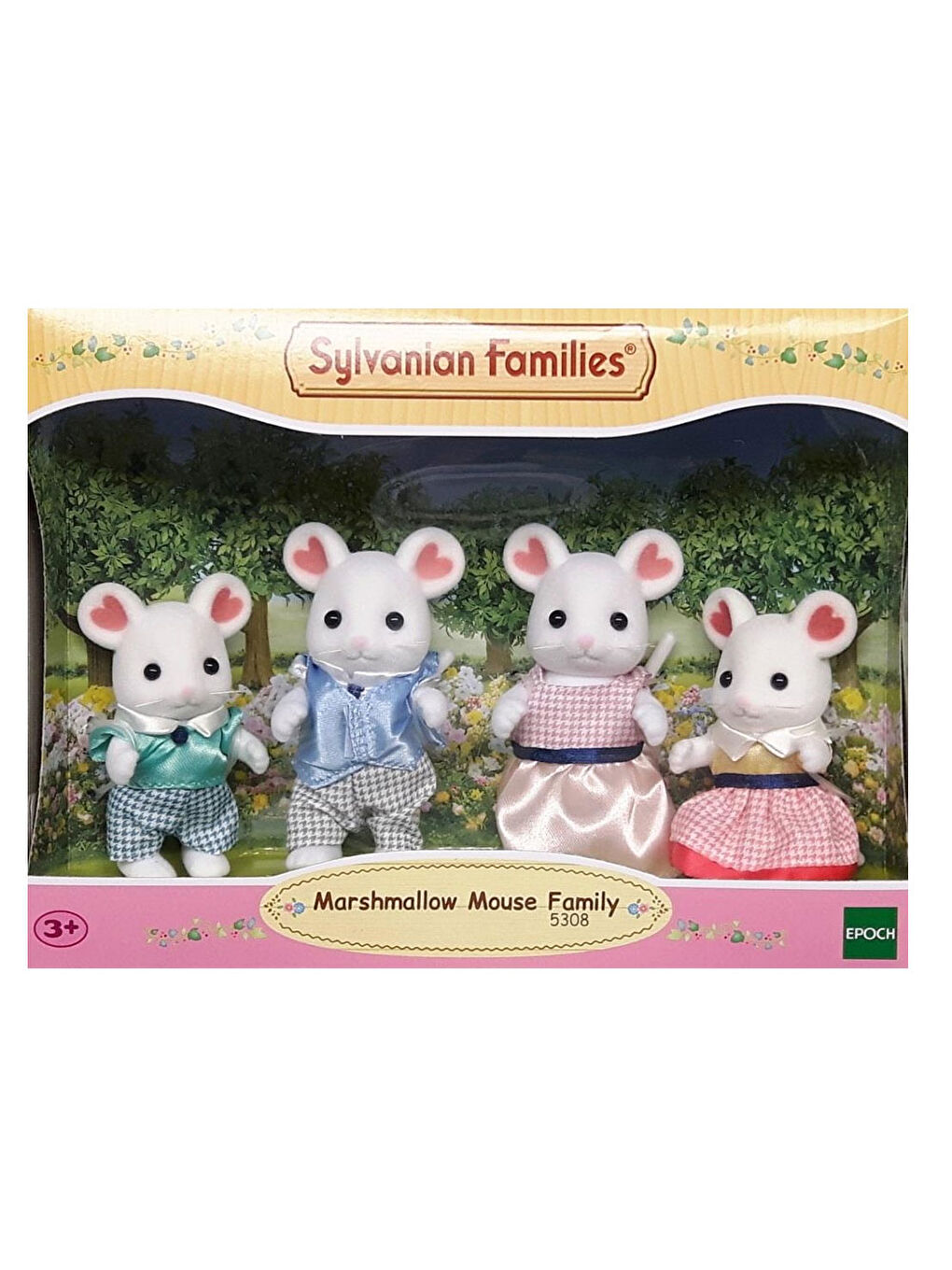 Sylvanian Families Renksiz Marshmallow Fare Ailesi 5308