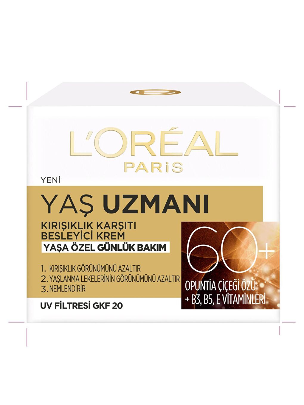 L'Oreal Paris Şeffaf Yaş Uzmanı 60+ Kırışıklık Karşıtı Besleyici Krem - 4