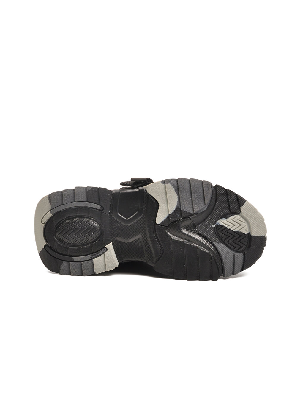 Siyah Cırtlı Hafif Esnek Erkek Çocuk Spor Ayakkabı 2021 F-4