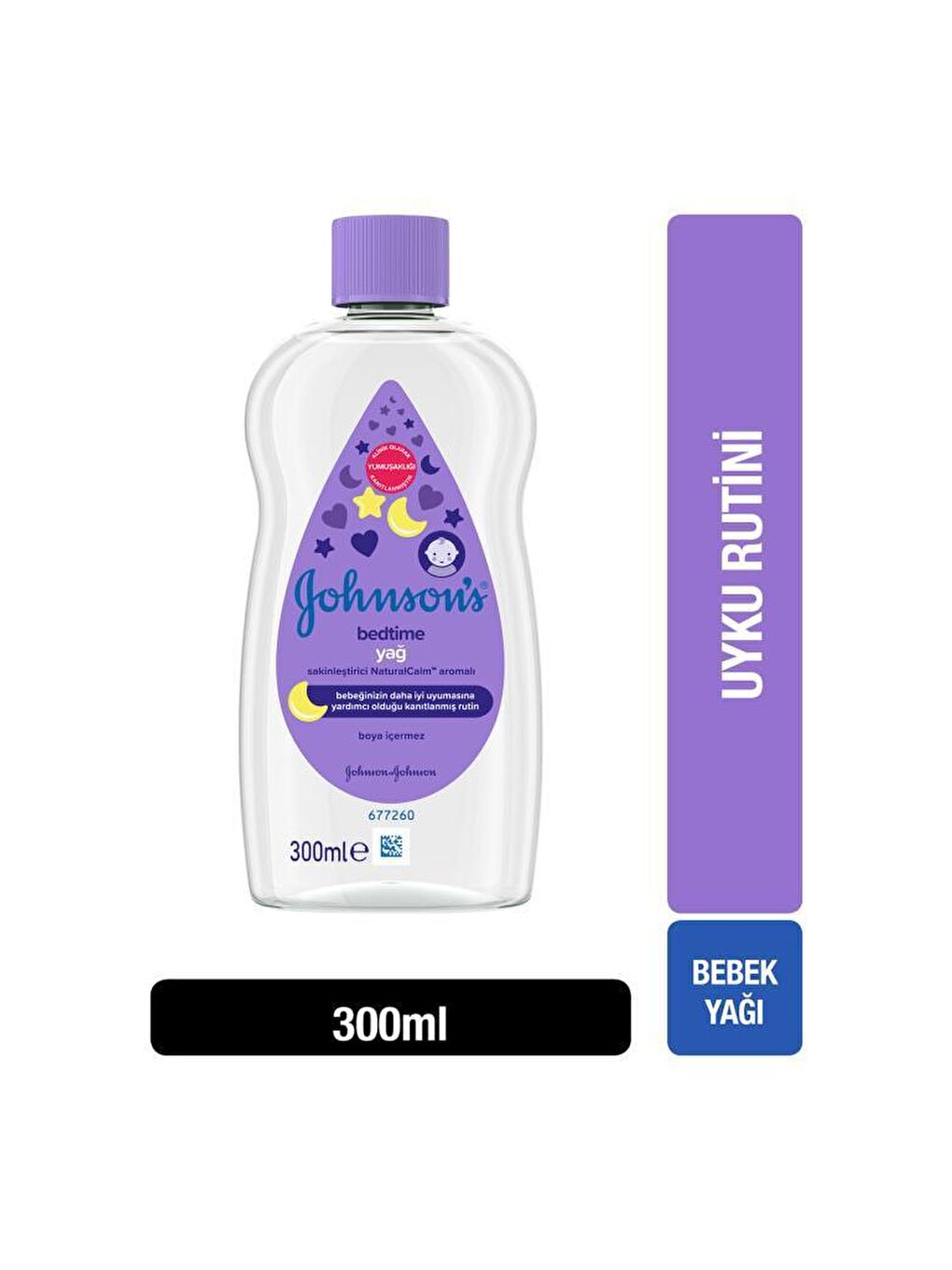 JOHNSON'S Renksiz Bedtime Yağ 300ml