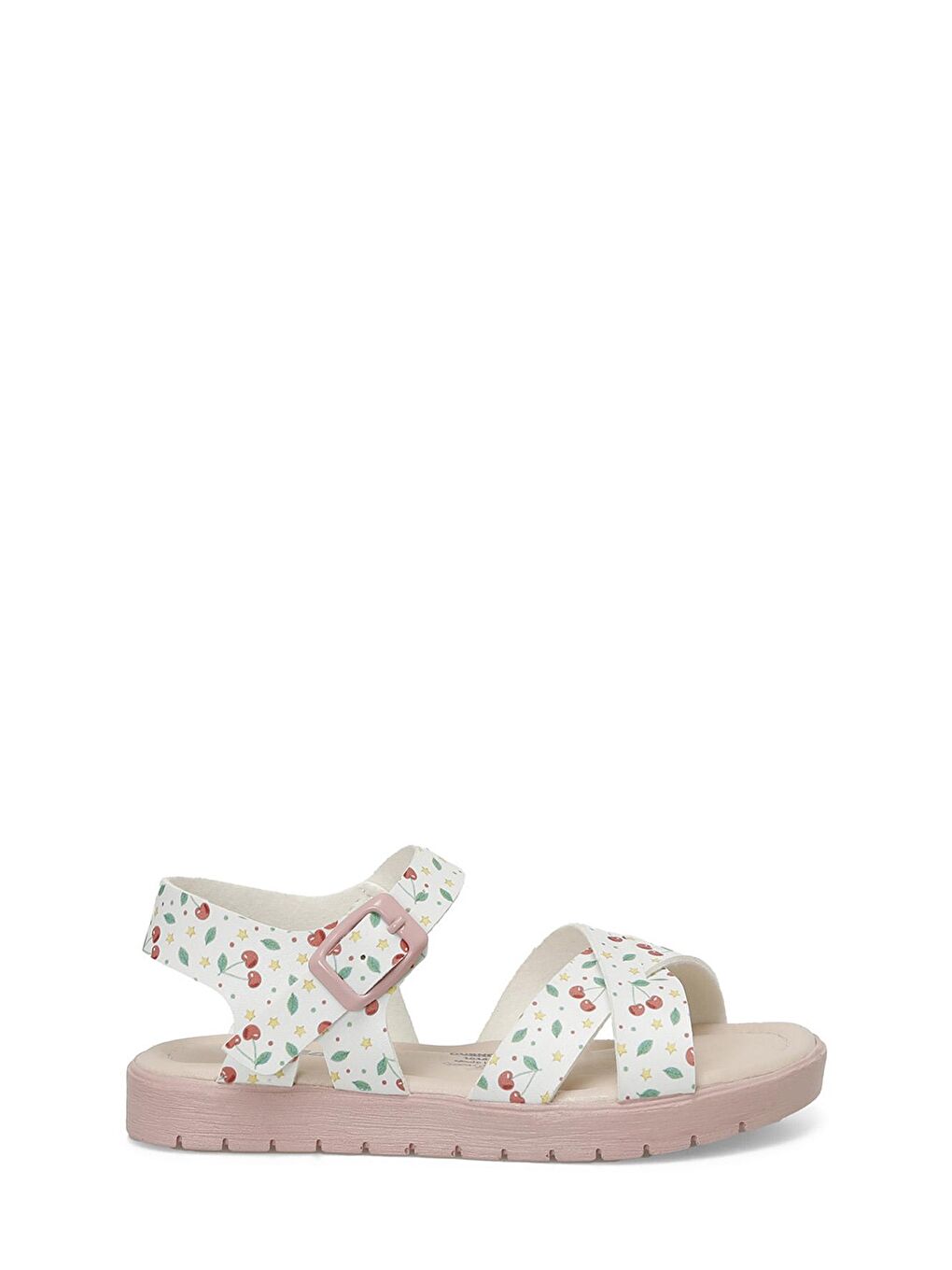 DUBNO.P4FX Beyaz Kız Çocuk Sandalet