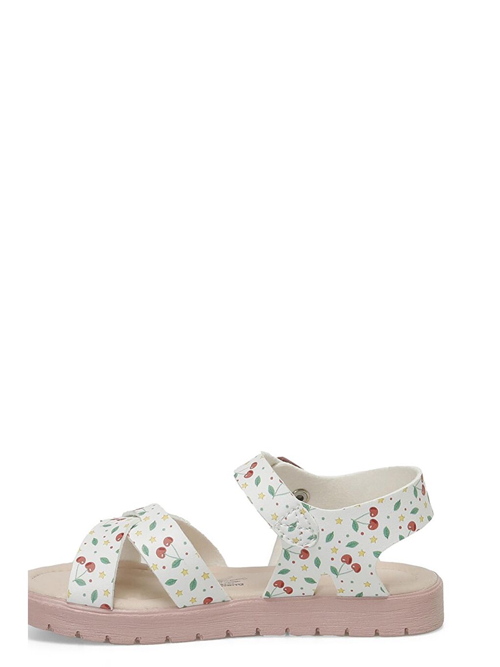 DUBNO.P4FX Beyaz Kız Çocuk Sandalet-2