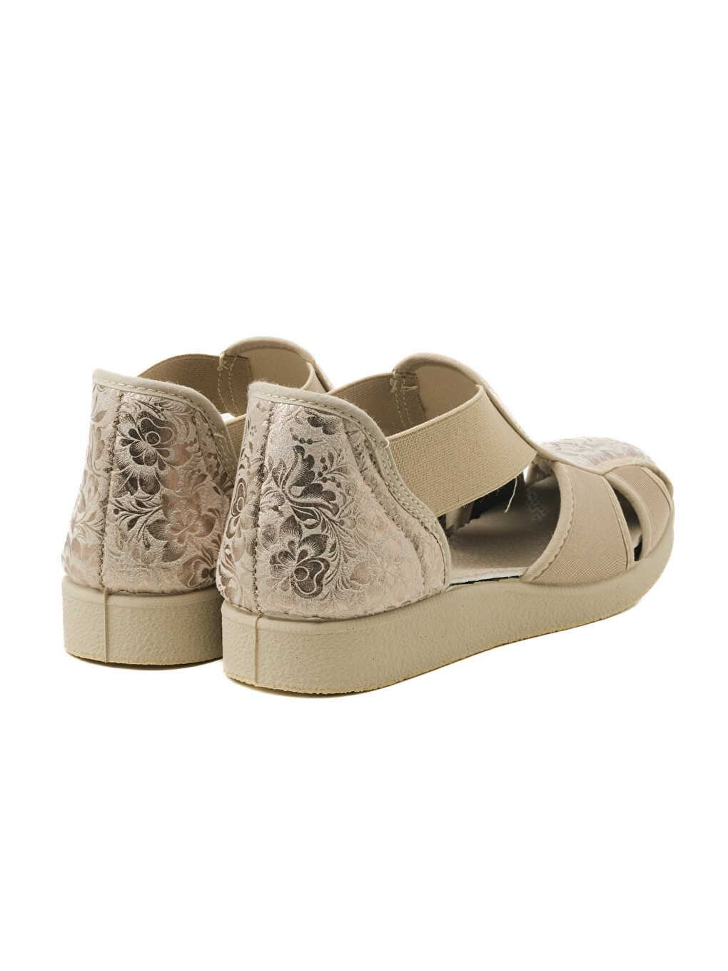 Bej Kadın Sandalet 169 STRETCH WOMEN'S FOOTWEAR Beige-3
