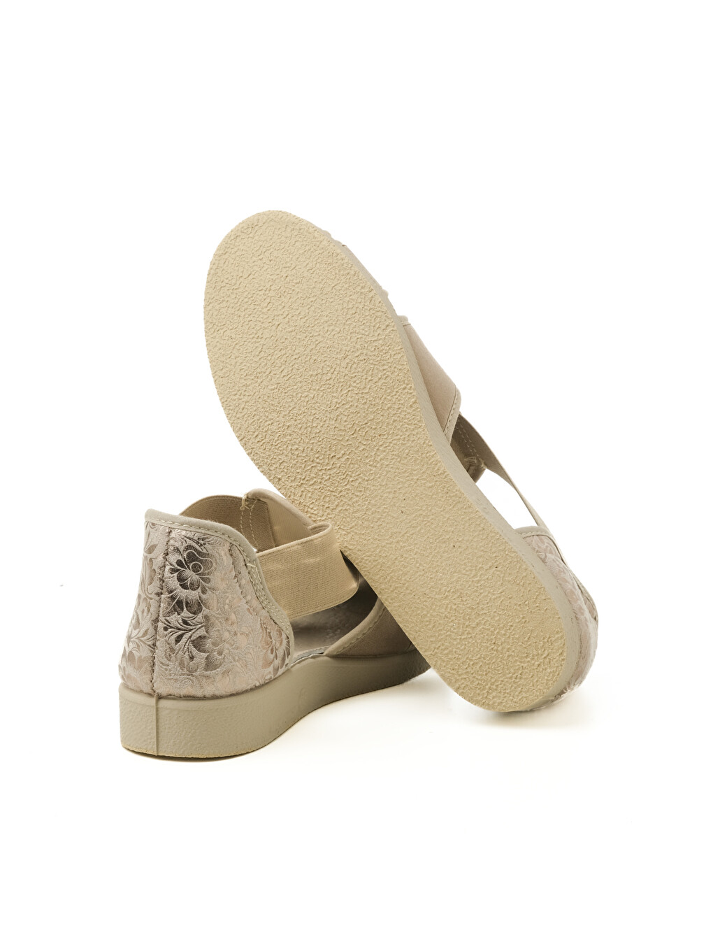 Bej Kadın Sandalet 169 STRETCH WOMEN'S FOOTWEAR Beige-4