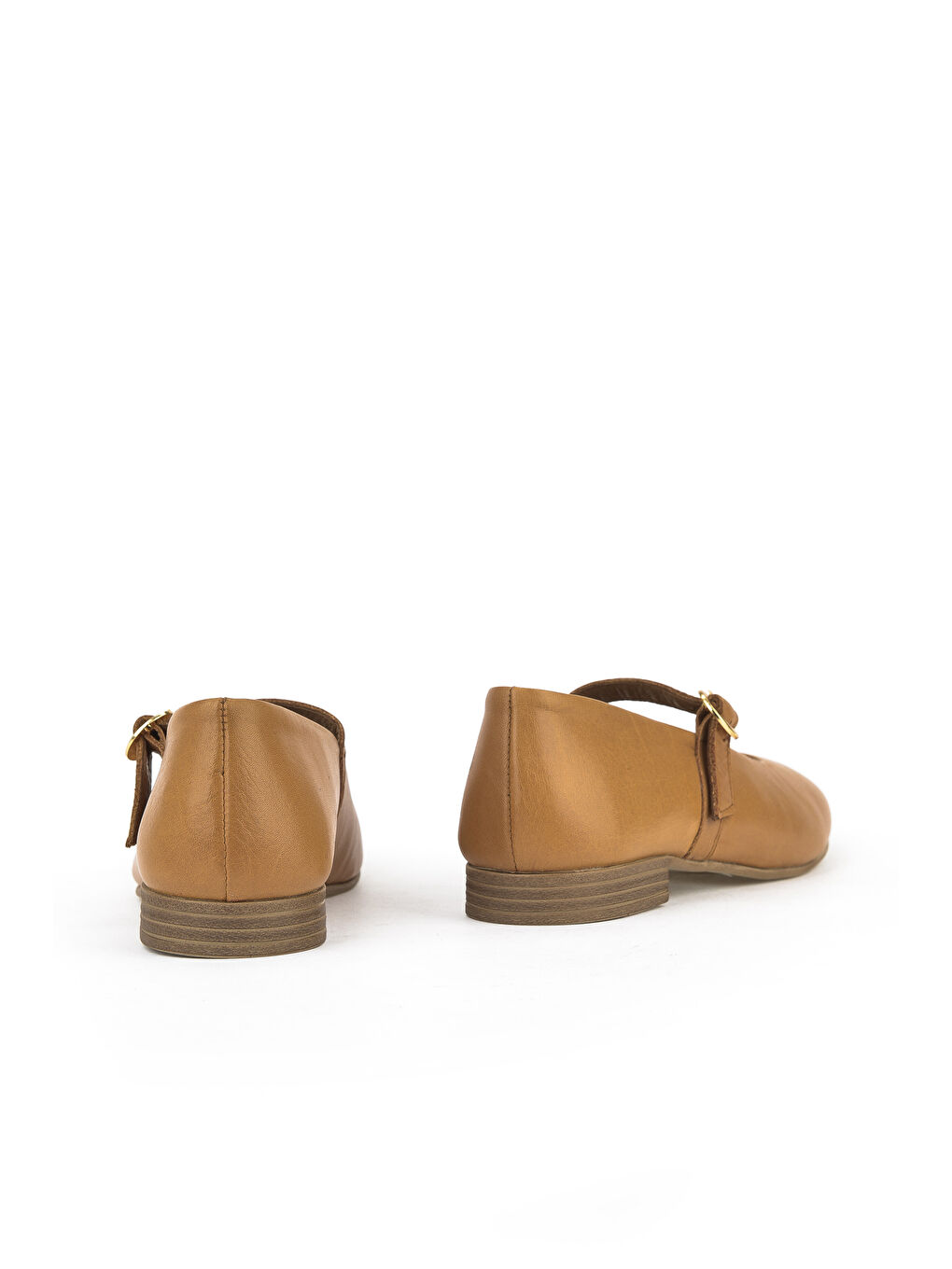 Kahverengi Hakiki Deri Kadın Ayakkabı 1511033Z2563 Taba-2