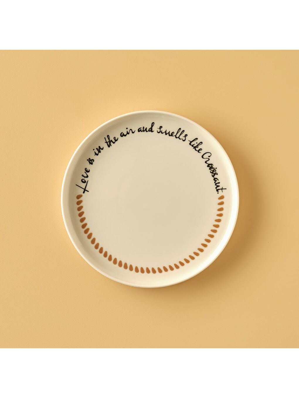 Karışık Smells Porselen Pasta Tabağı 4'lü-4