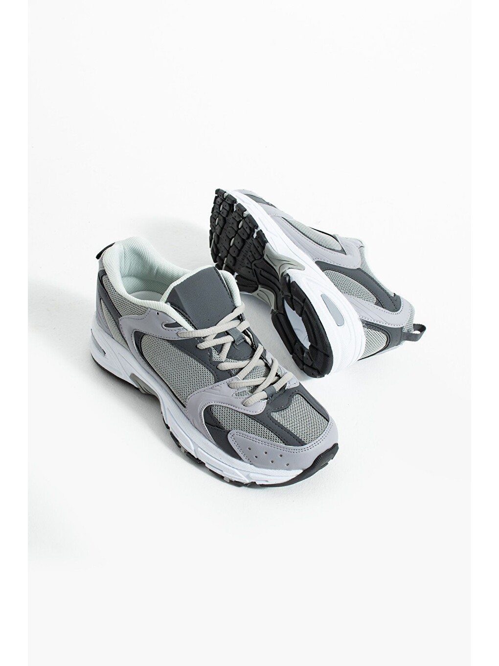 Gri Unisex Spor Ayakkabı-1