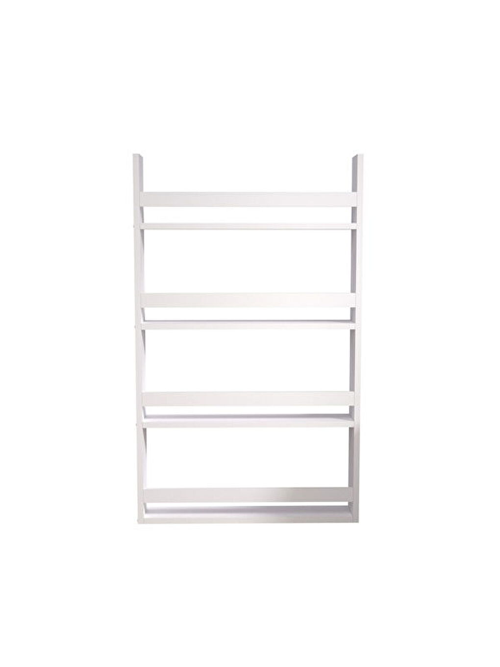 Montessori 4 Raflı Kitaplık - Beyaz - 110x10x55 cm-1