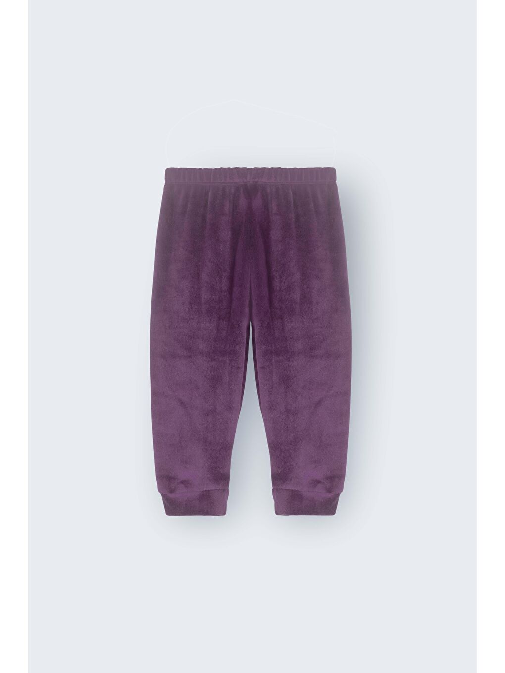 Kız Çocuk Kadife Kışlık Eşofman Altı - Mürdüm (9 ay - 4 Yaş)