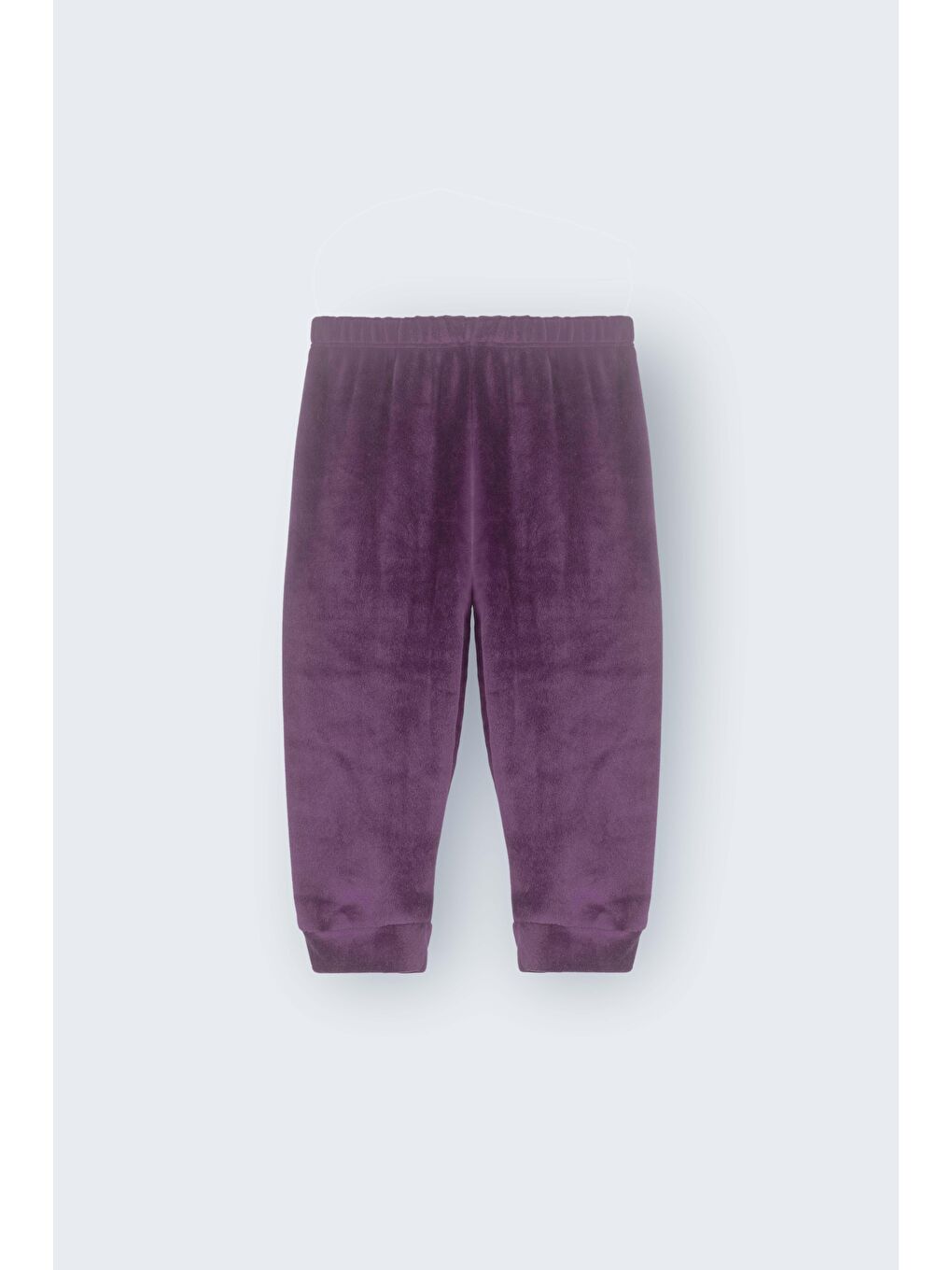 Kız Çocuk Kadife Kışlık Eşofman Altı - Mürdüm (9 ay - 4 Yaş)-3