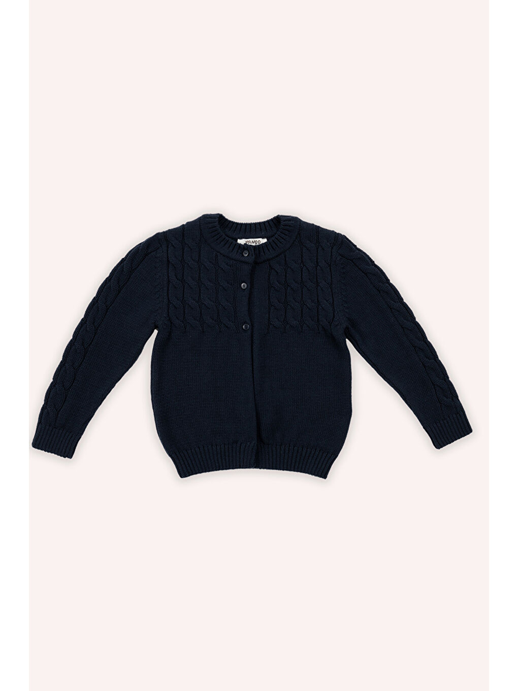 Lacivert Kız Çocuk Triko Hırka