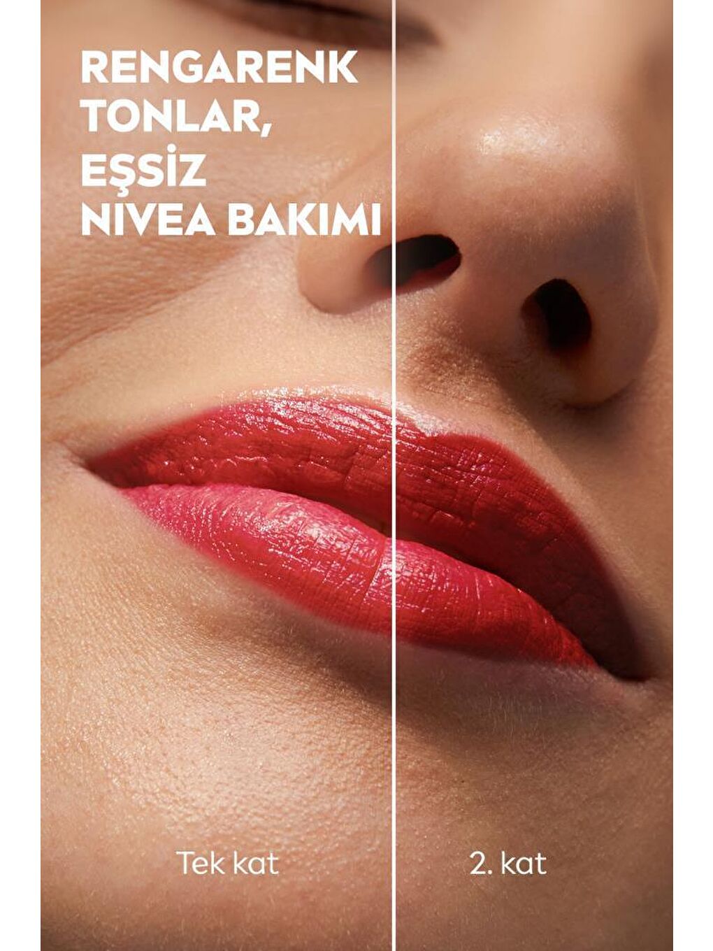 NIVEA Şeffaf Renkli Dudak Bakım Kremi SPF 30+ Dudak ve Yanak İçin - 5