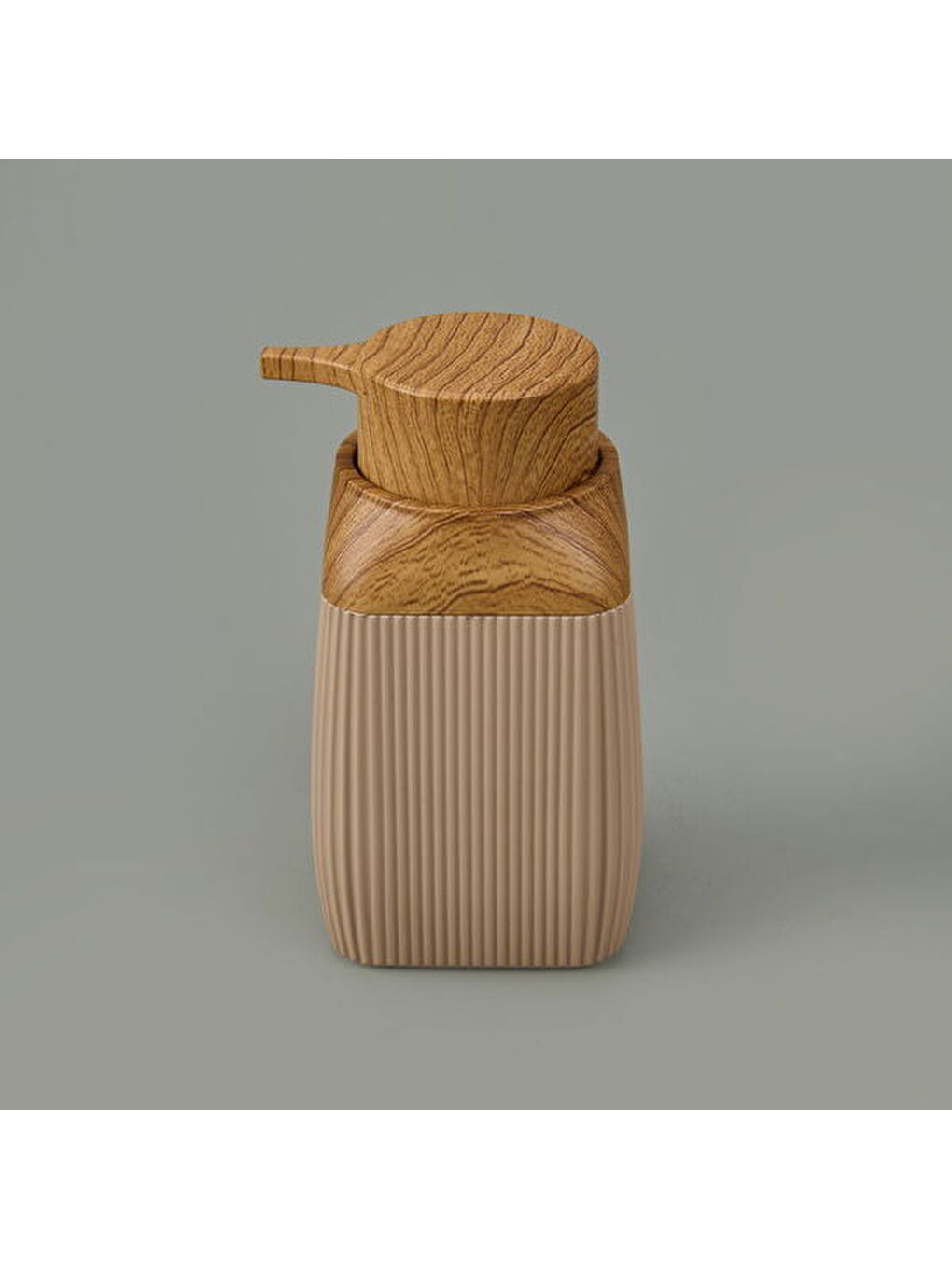 Bath Diva 2'li Sıvı Sabunluk ve Diş Fırçalık Seti - Kahverengi-2