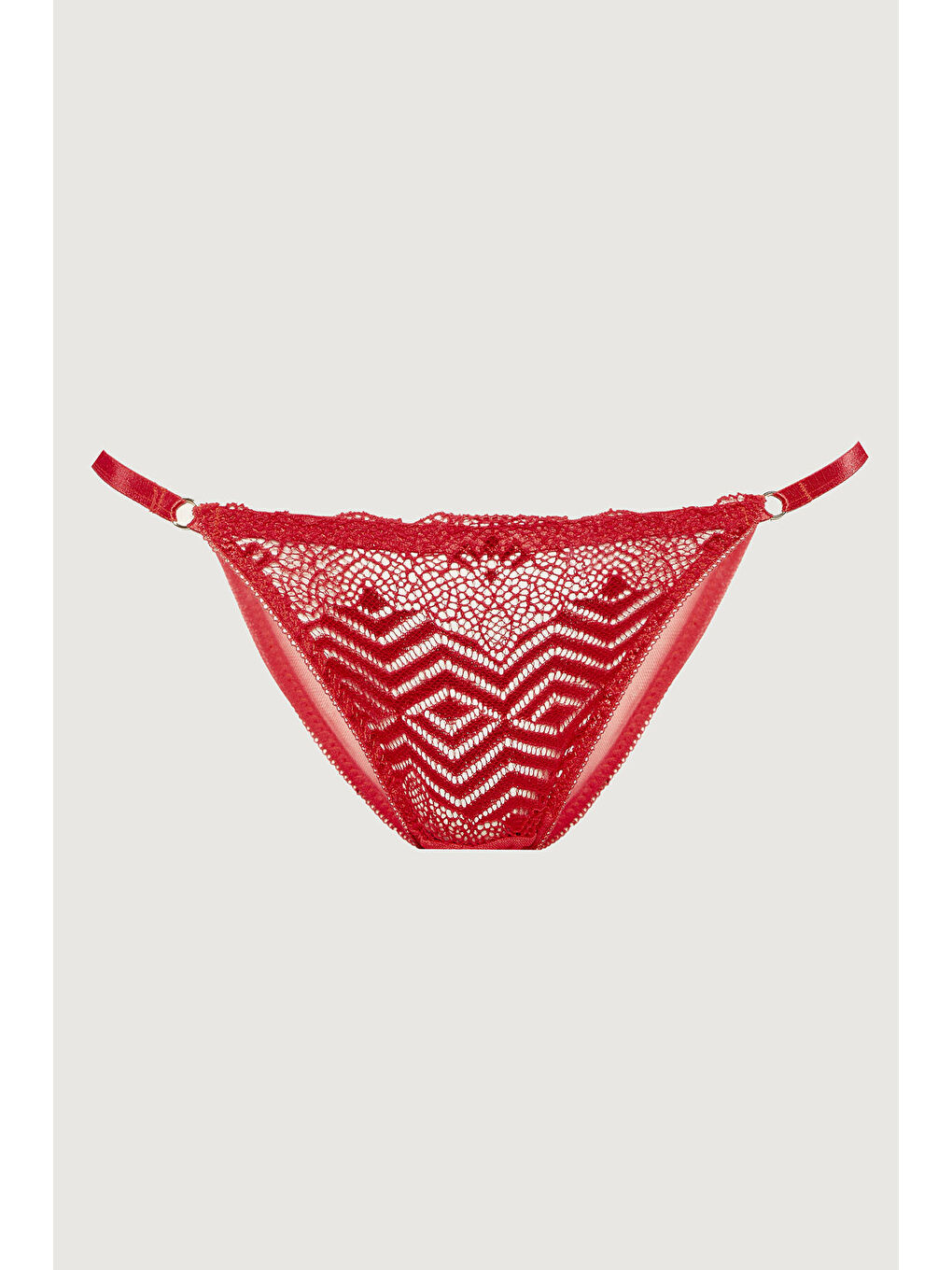 Kırmızı Crimson Dantelli Külot