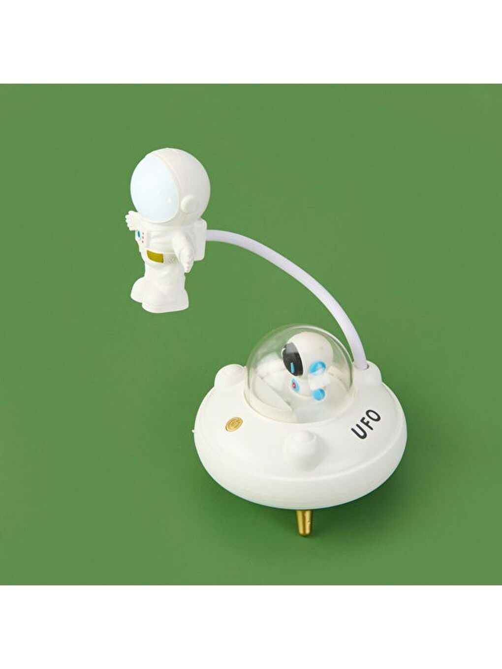 Av-7208 Usb Şarjlı Masa Lambası - Beyaz - 17 cm-1