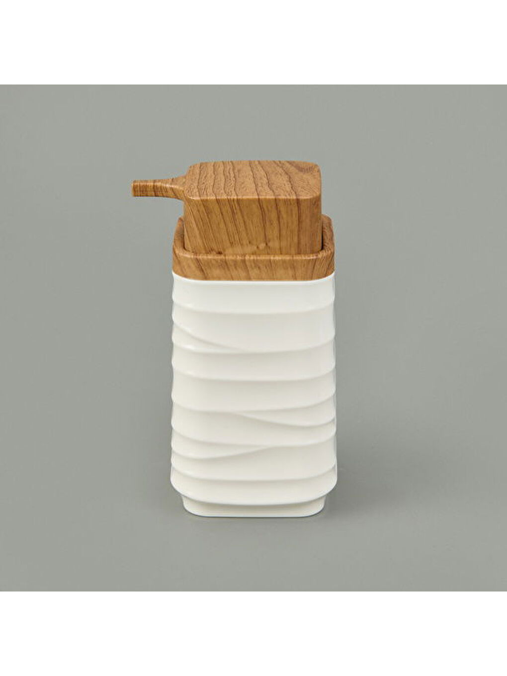 Bath Luna 2'li Sıvı Sabunluk ve Diş Fırçalık Seti - Beyaz-1