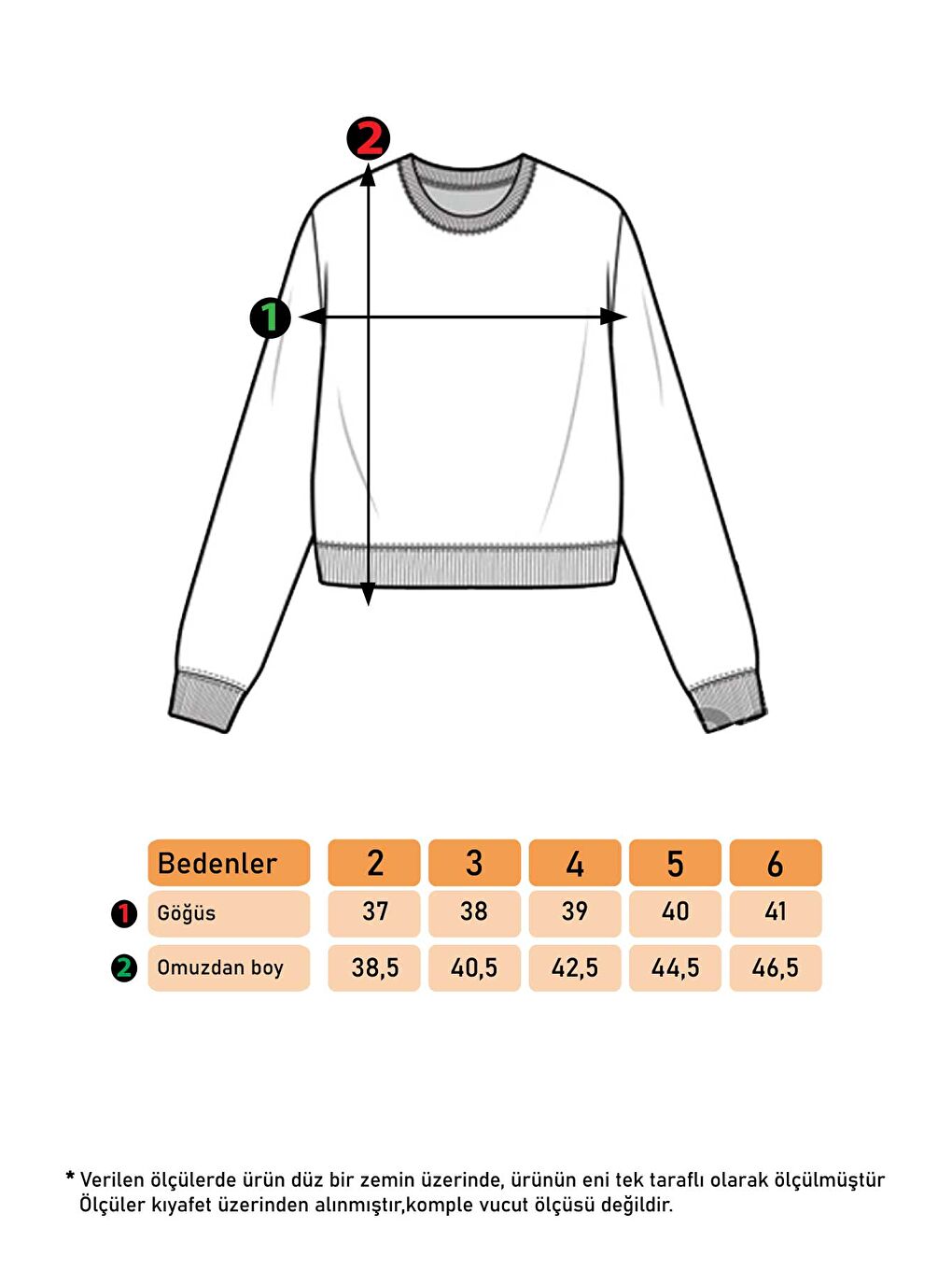 Toontoykids Kahverengi Kız Çocuk Penguen Baskılı Sweatshirt - 1