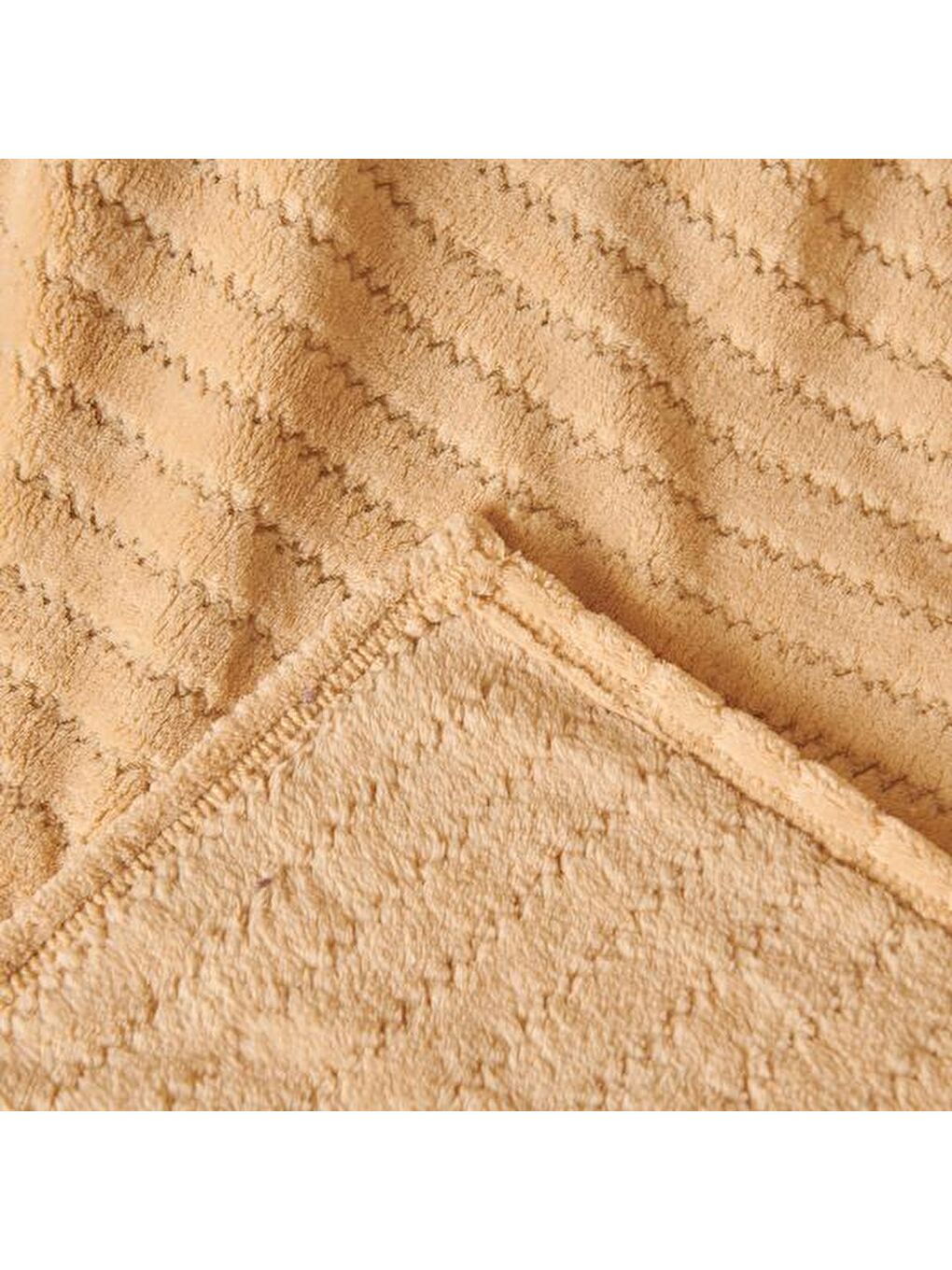 Wellsoft Koltuk Şalı - Bej - 120x165 cm-3