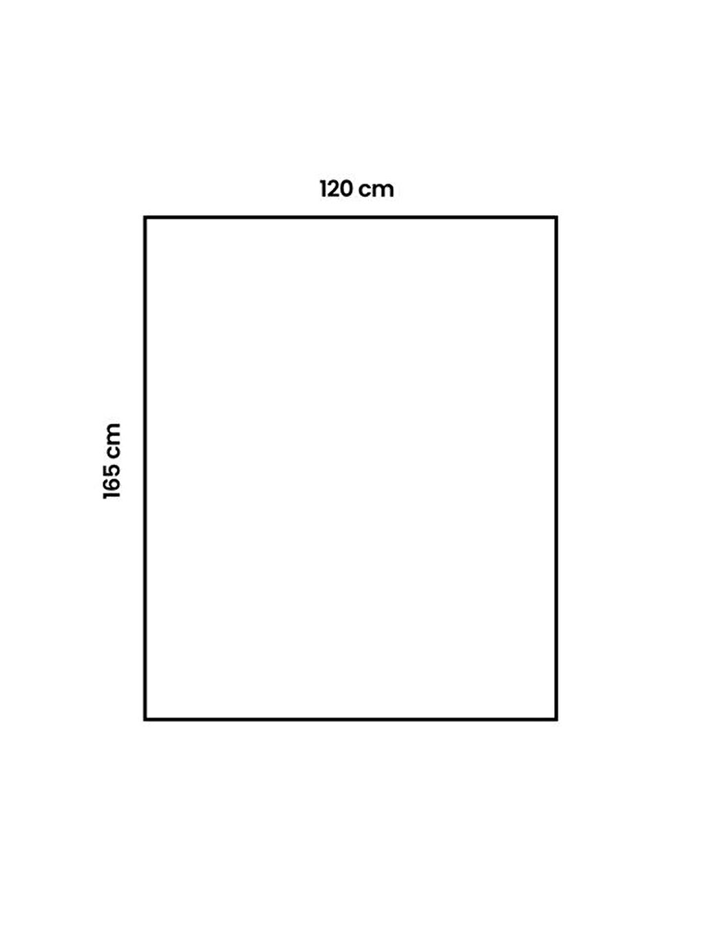 Wellsoft Koltuk Şalı - Bej - 120x165 cm-4