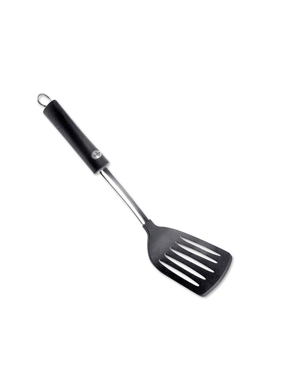 PORLAND Gri-Siyah Ghidini Twist Silikon Spatula 30cm