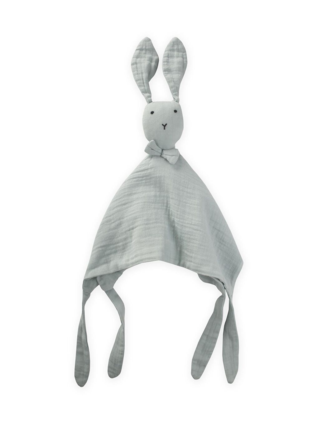 Tavşan Müslin Uyku Arkadaşı (Yıkanmıştır) 40X40 Cm Mint Yeşil-3