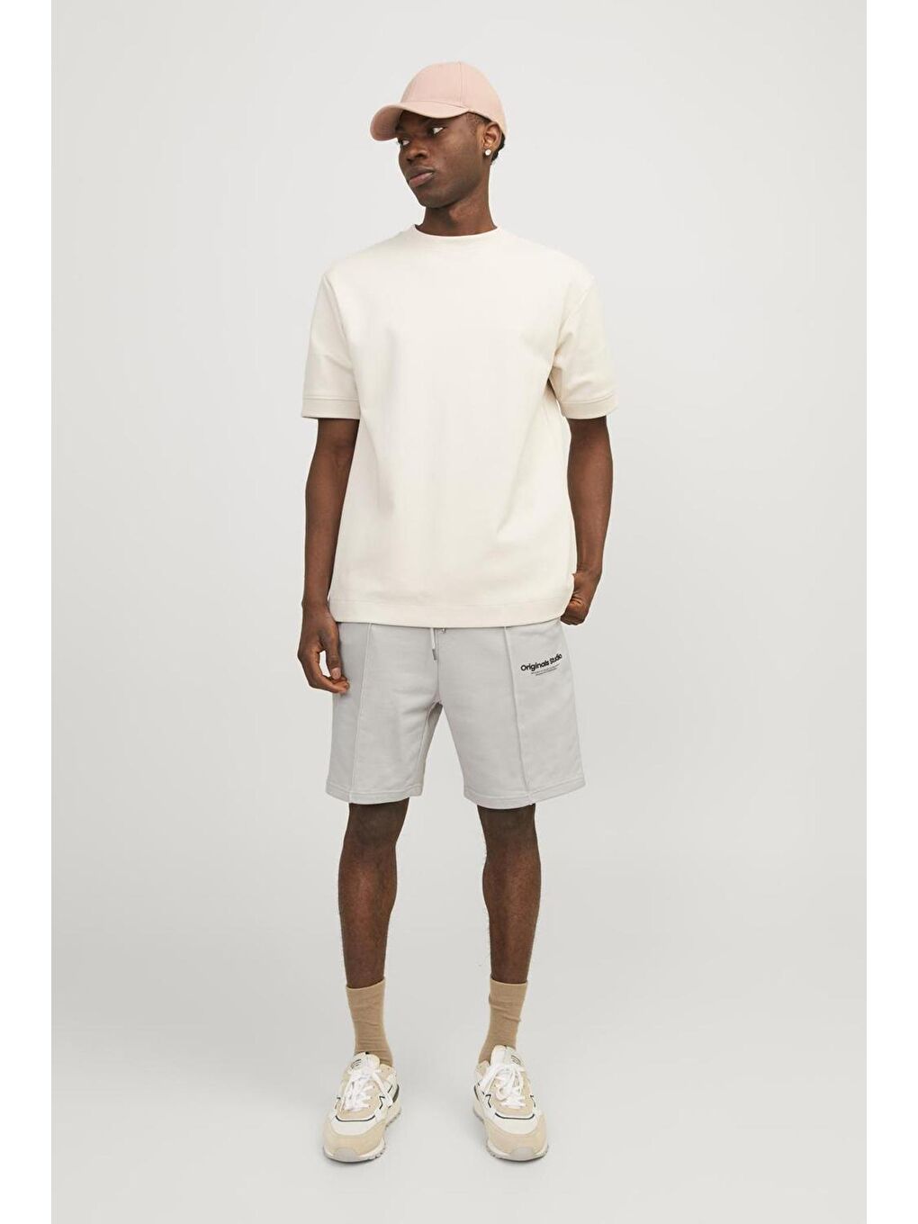 Bej Jpstkane Jjvesterbro Loose Fit Cepli Erkek Short 12252251-1