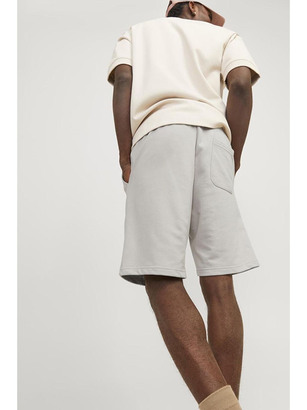 Bej Jpstkane Jjvesterbro Loose Fit Cepli Erkek Short 12252251-2