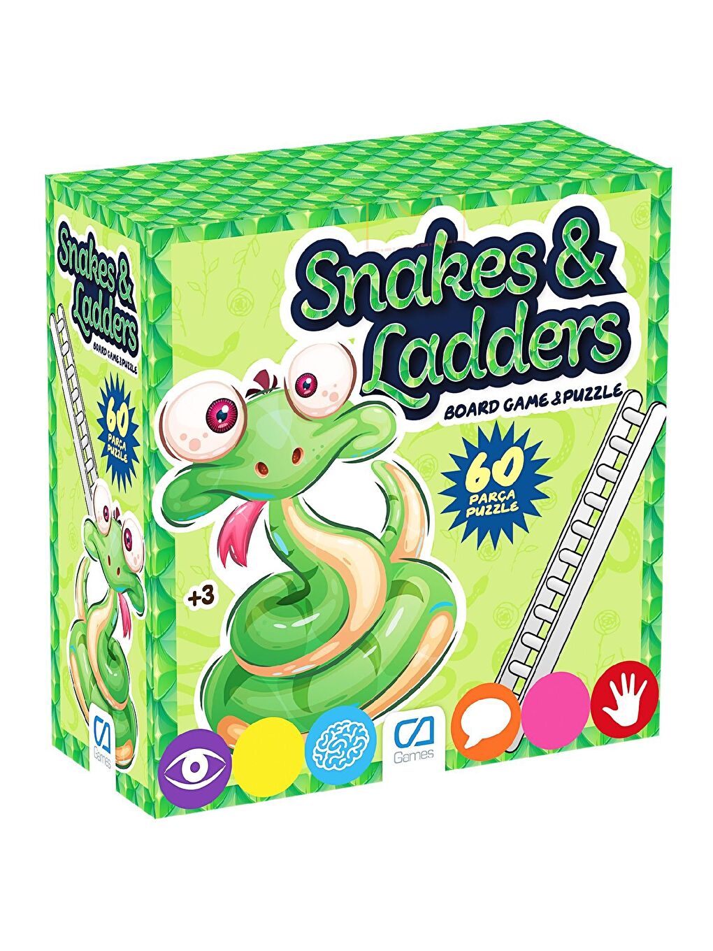 CA Games Snake And Ladders 60 Parça Puzzle Kod:5157