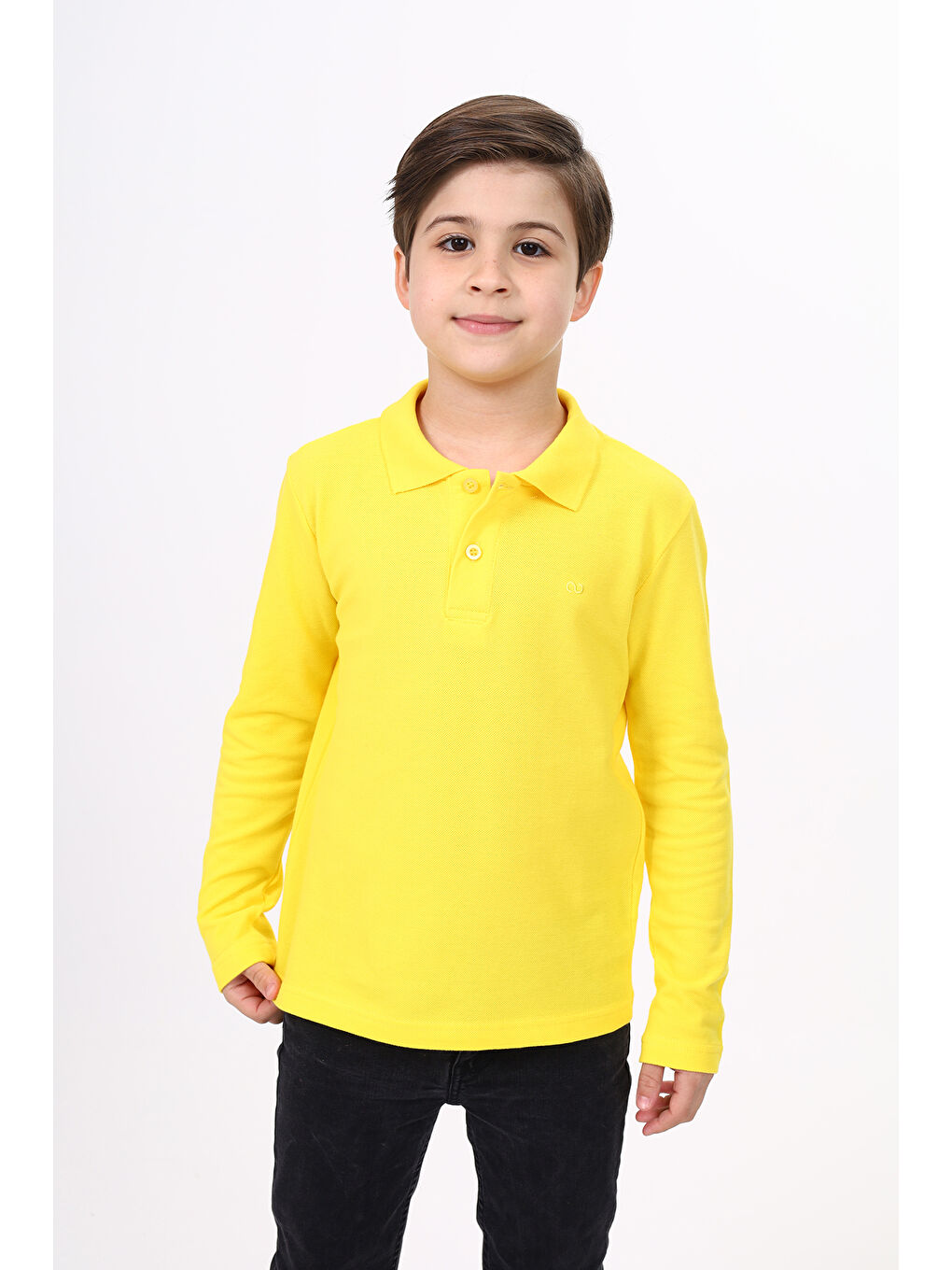 Toontoykids Sarı Unisex Çocuk Nakışlı Tişört