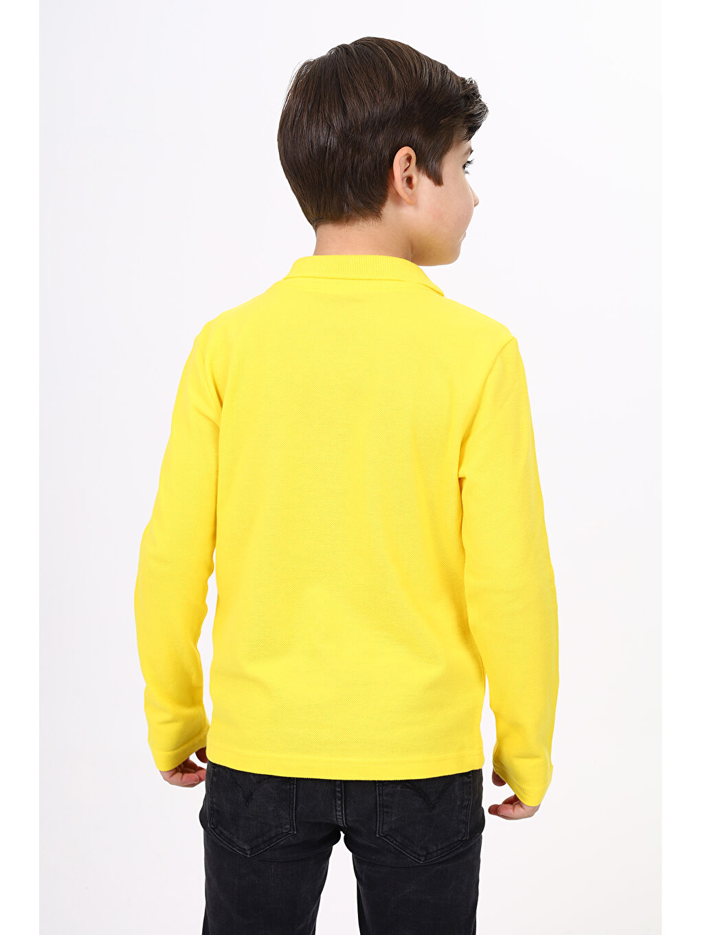 Toontoykids Sarı Unisex Çocuk Nakışlı Tişört - 2