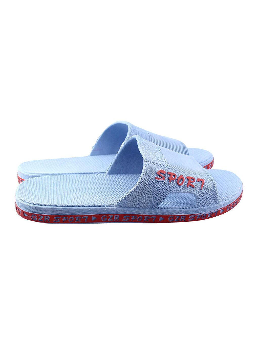 Mavi Yazlık Kaydırmaz Taban Erkek Terlik-4