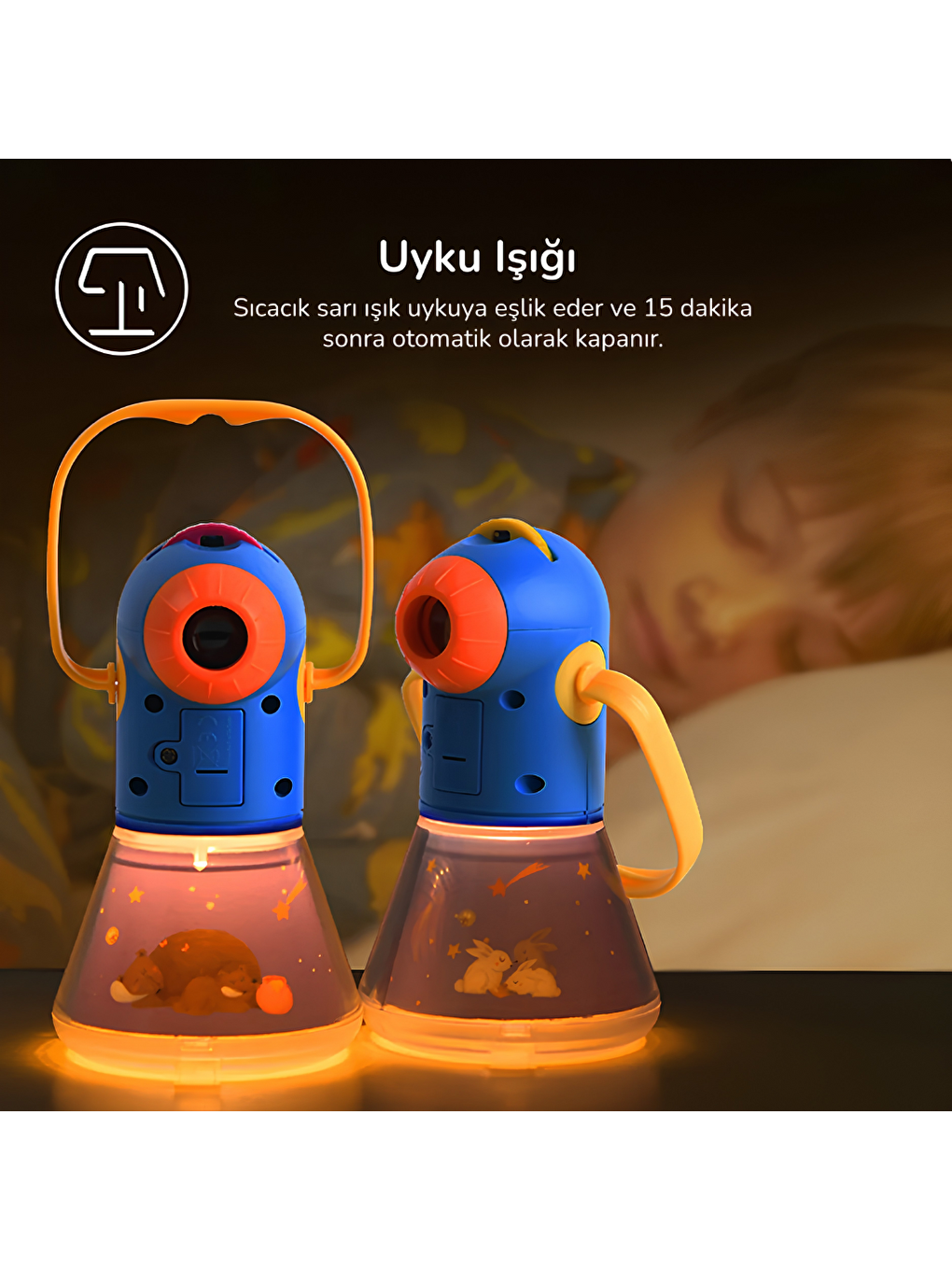 Masal Projektörü 4'ü1 Arada-4
