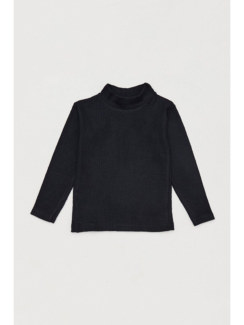 Siyah Fitilli Dik Yaka Kız Çocuk Body