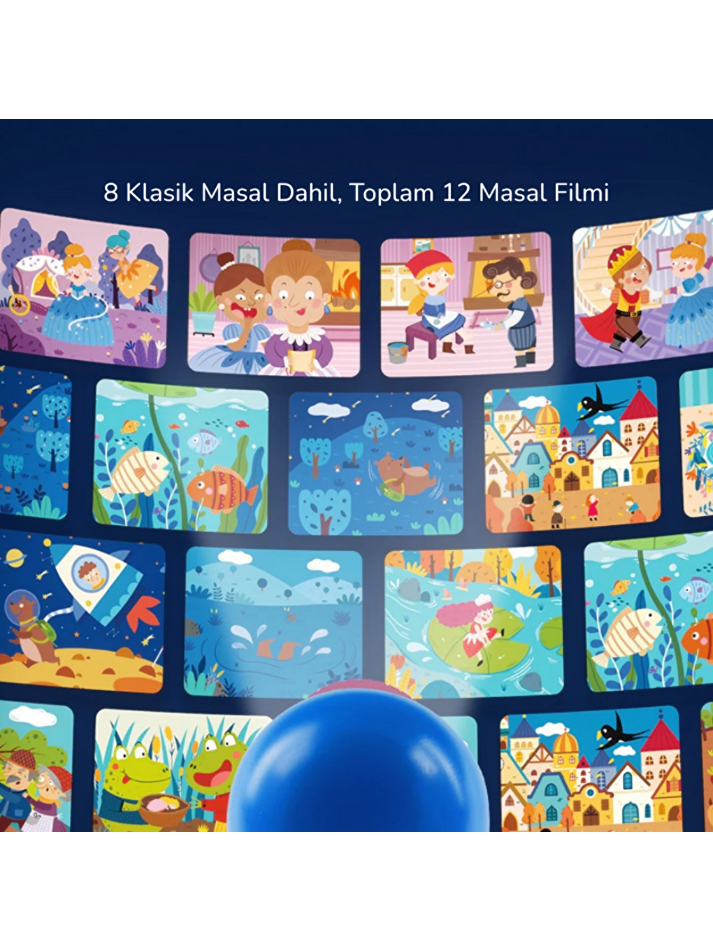 Masal Projektörü 4'ü1 Arada-7