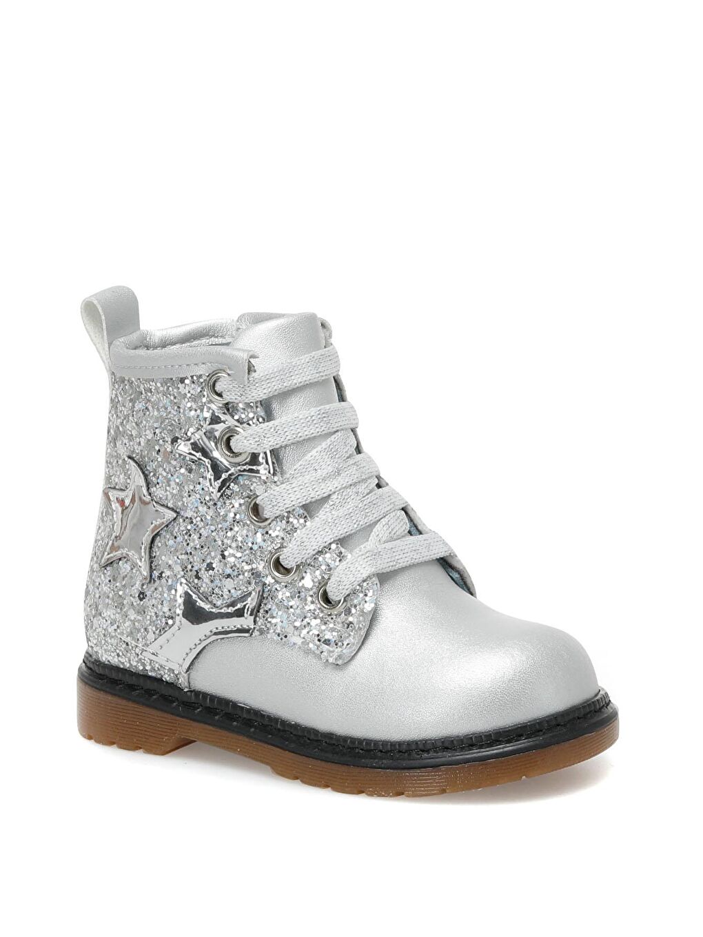 Gri LANDA B 2PR Gümüş Kız Çocuk Worker Bot