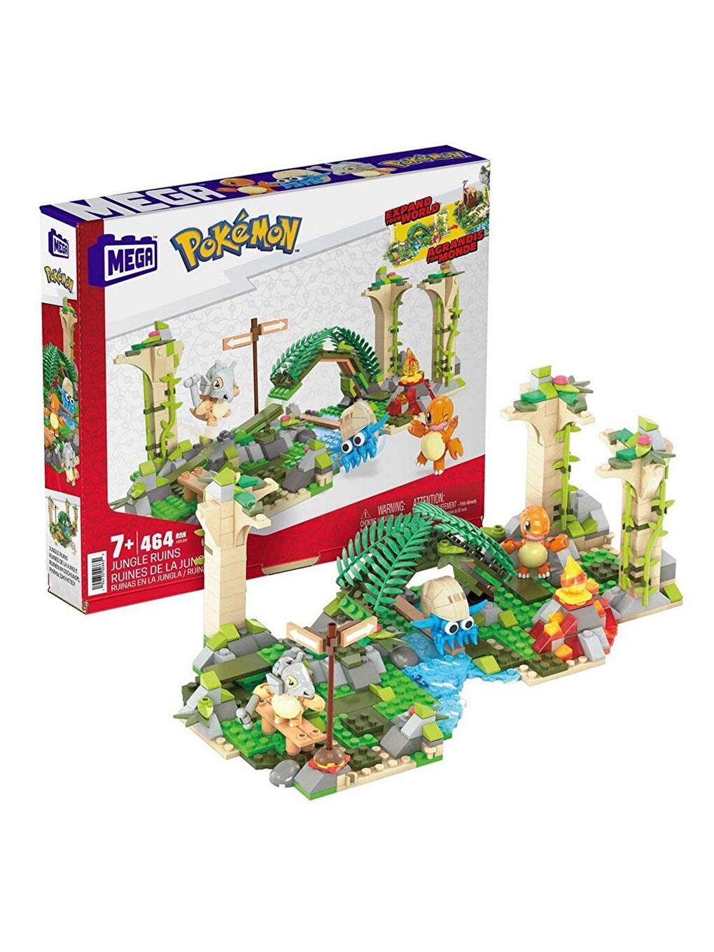 Mega Bloks MEGA Pokemon Adventure Builder Antik Kent Seti HDL86